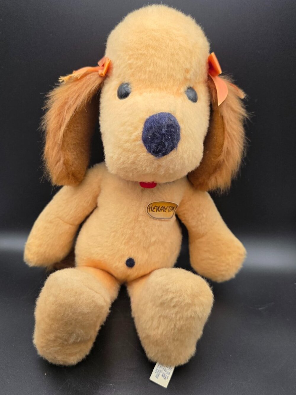 Animal Fair Henrietta Dog Henry Plush vintage 20"